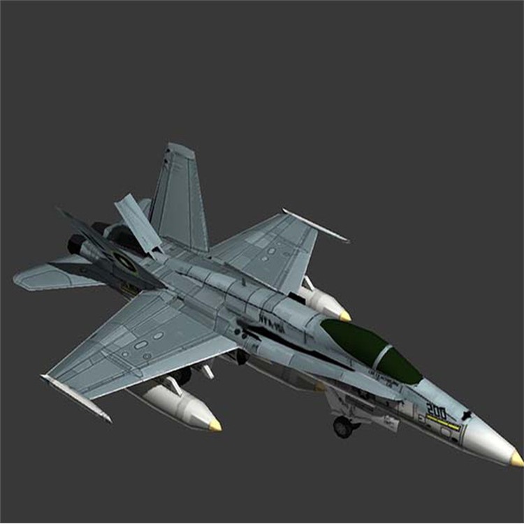 汉阴3D舰载战斗机模型